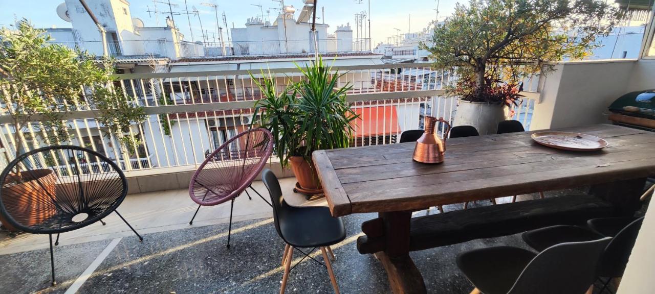 テッサロニキAurea Residenza Mitropoleosアパートメント エクステリア 写真